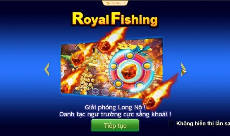 Bắn Cá Royal Fishing Tại 789Club