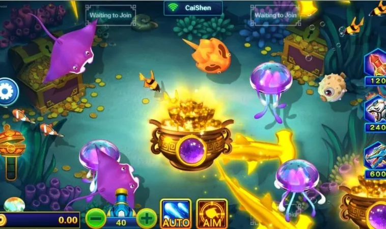 Hệ thống vũ khí trong game Bắn Cá Thần Tài Tại 789Club