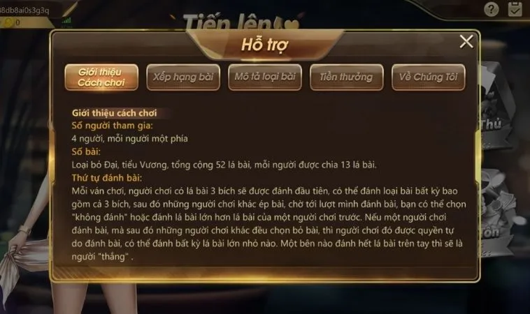 Hướng dẫn chơi Tiến Lên Miền Nam Cổng Game 789Club