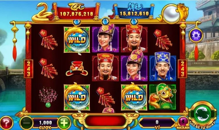 Thiết kế đồ họa game Nổ Hũ Táo Quân Tại 789Club đẹp, sống động